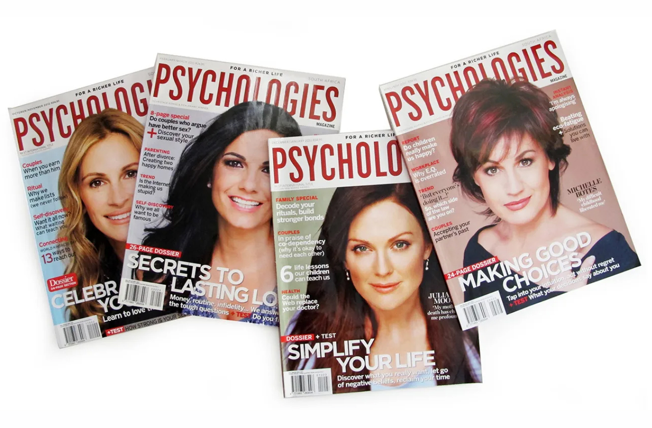 Psychologies magazine covers