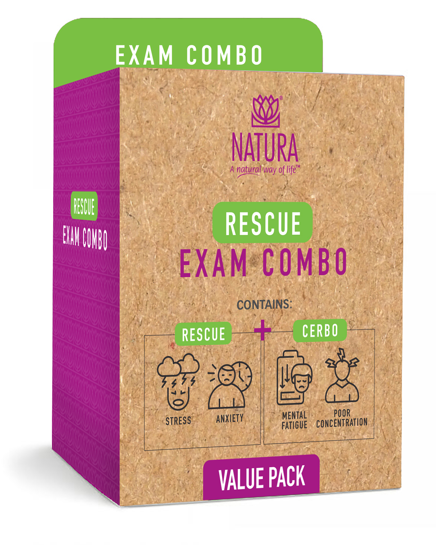 Natura Rescue Exam Combo